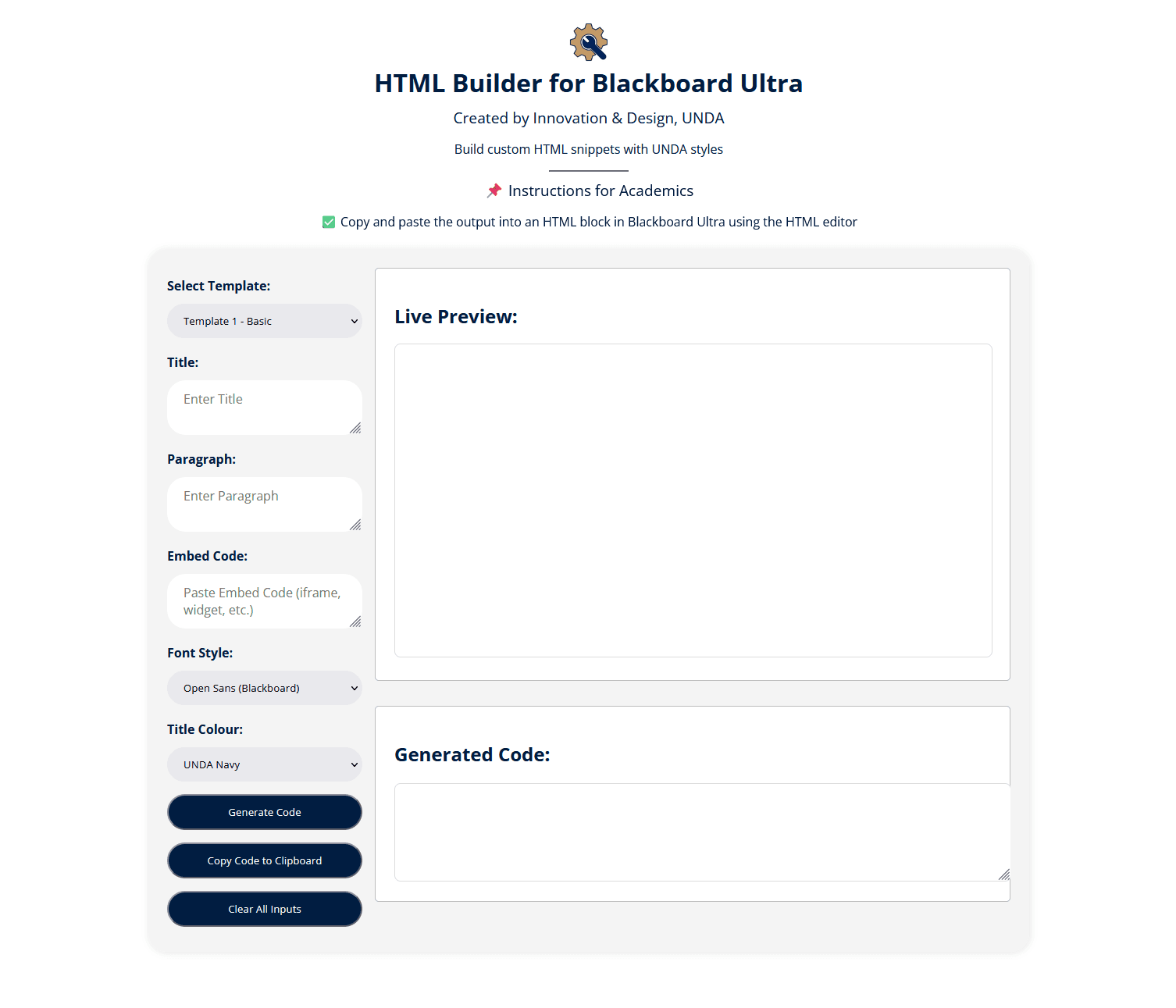 Preview of the Blackboard Ultra Application