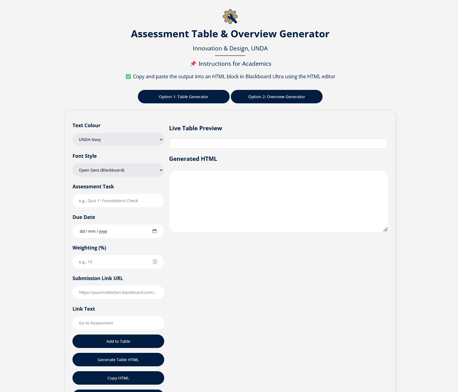 Preview of the Blackboard Ultra Application
