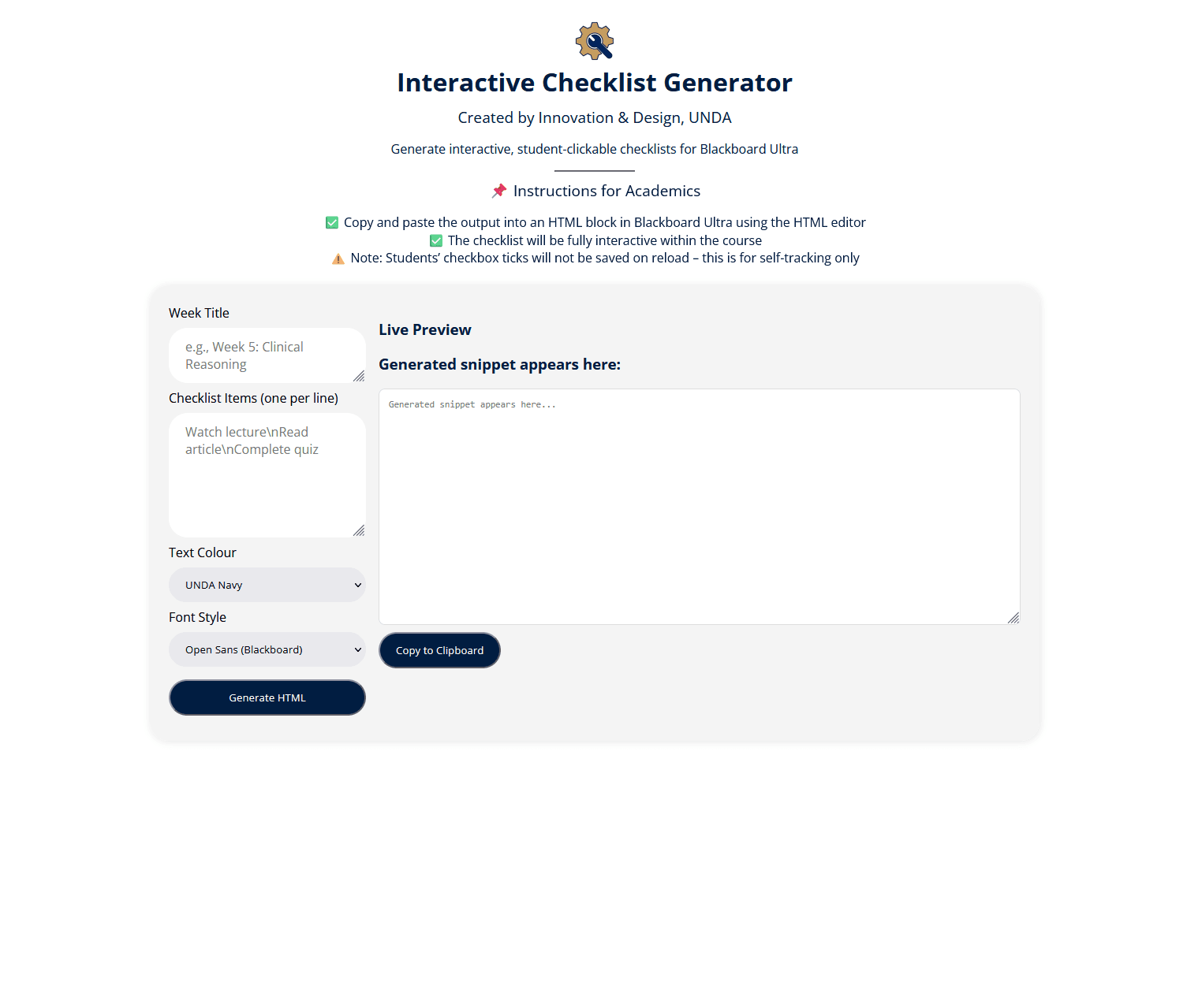 Preview of the Blackboard Ultra Application
